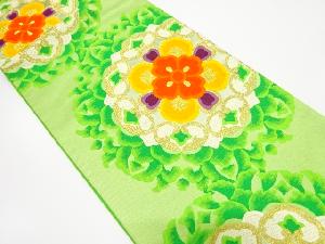 アンティーク　華紋織り出し袋帯（着用可）